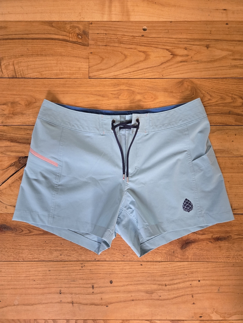 Stio Women's CFS Board Shorts Size 10 4" Inseam in Turquioise